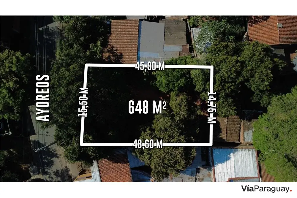 Terreno en venta en Lambaré, 648 m²