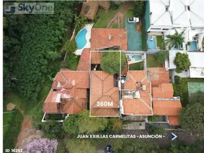 Terreno en venta en Las Carmelitas, Asunción – 360 m²