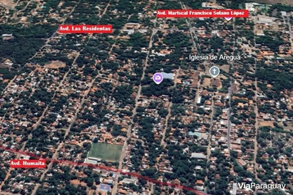 Terreno en venta en Las Mercedes, Areguá