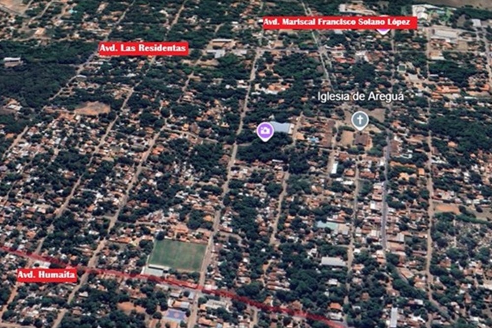 Terreno en venta en Las Mercedes, Areguá