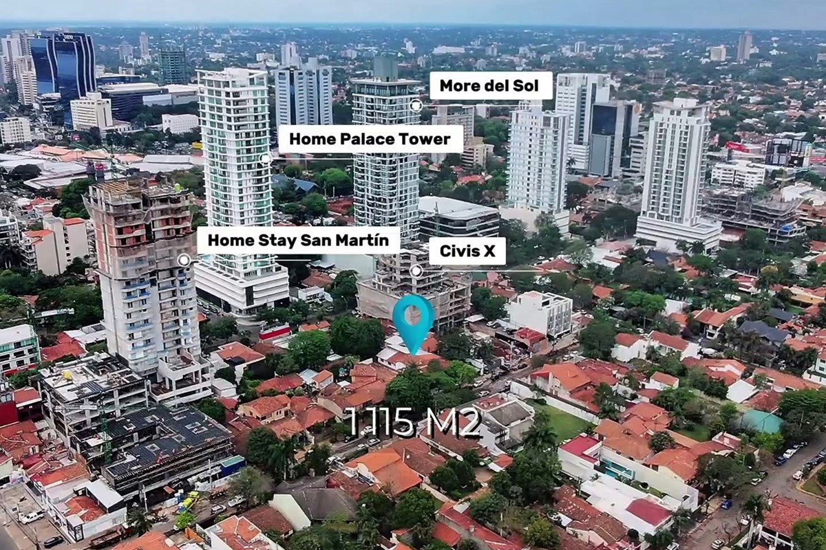Terreno en venta en Manorá, Asunción, ideal para desarrollo corporativo