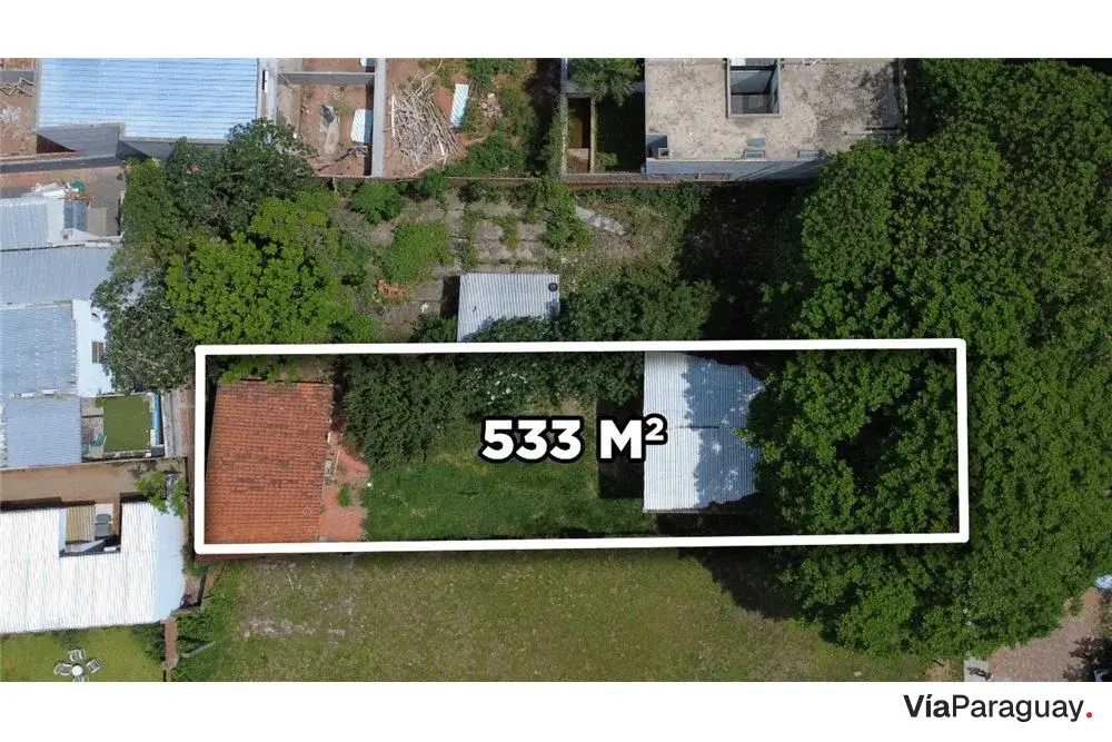 Terreno à venda em Mbachio II, Lambaré, com galpão