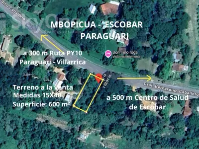 Terreno en venta en Mbopicua, Escobar