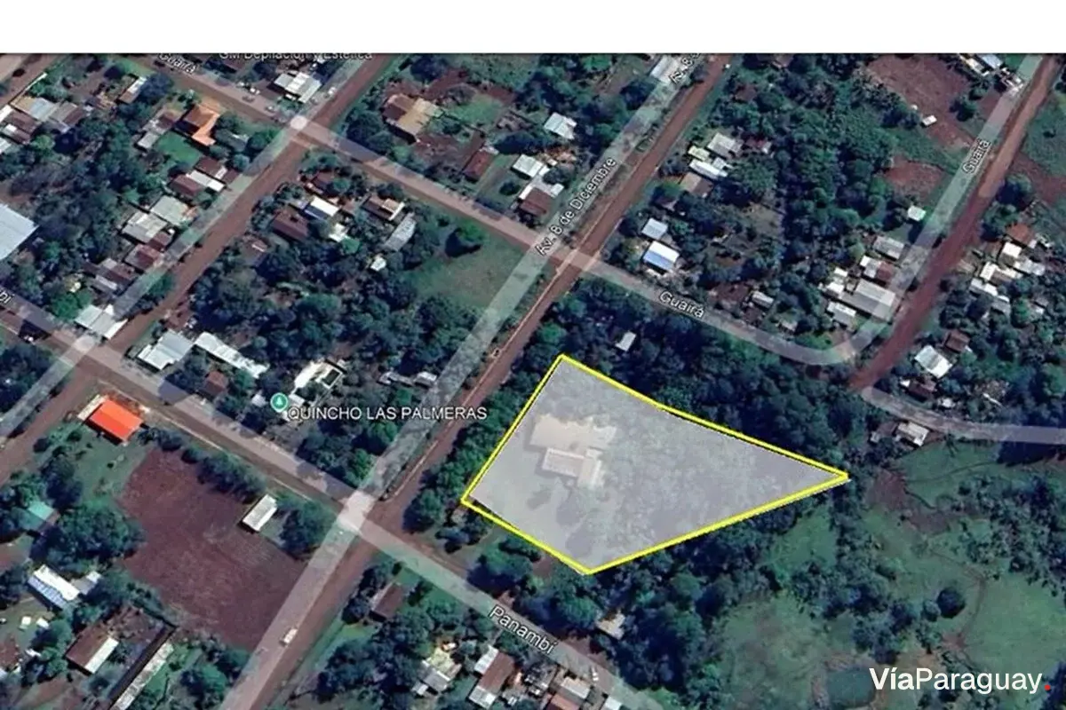 Terreno en venta en Natalio, Itapúa