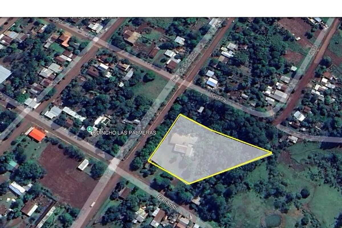 Land for sale in Natalio, Itapúa