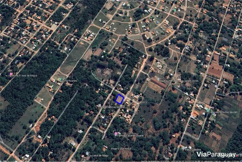 Terreno à venda em Pindolo, Areguá