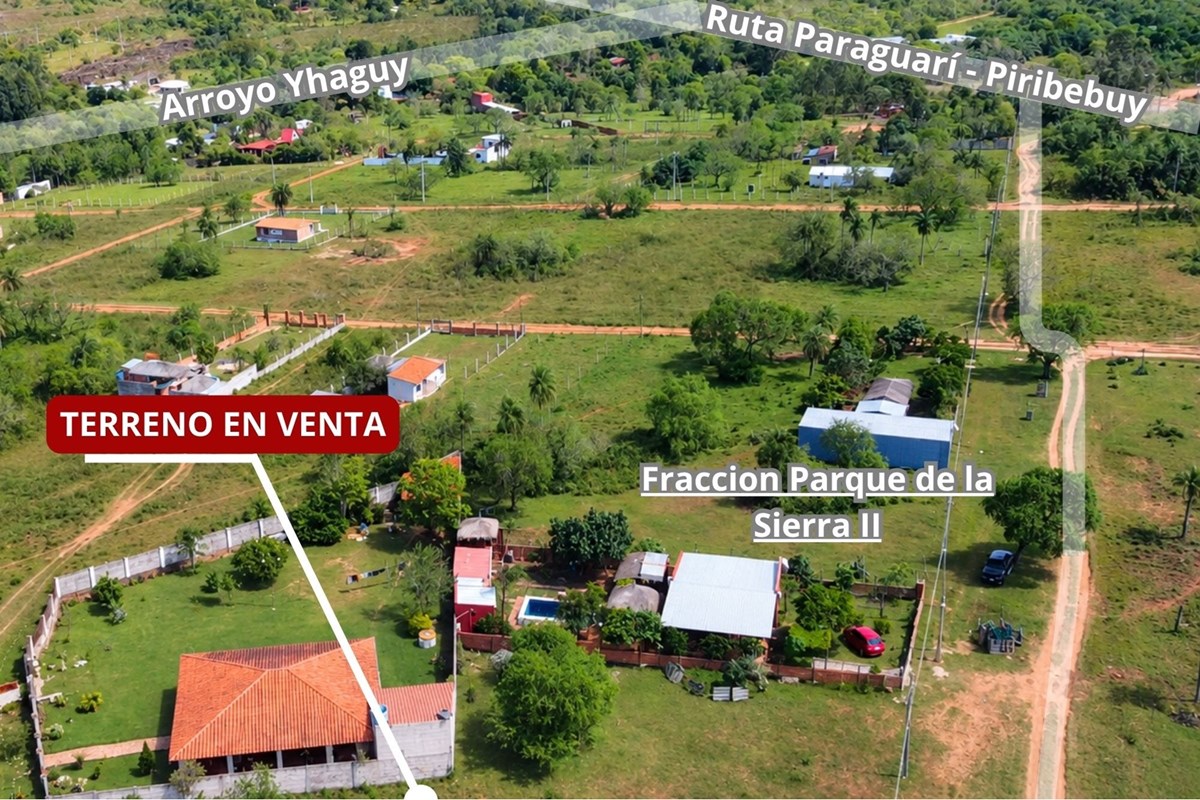 Terreno à venda em Piribebuy, Cordillera - 1.456 m²