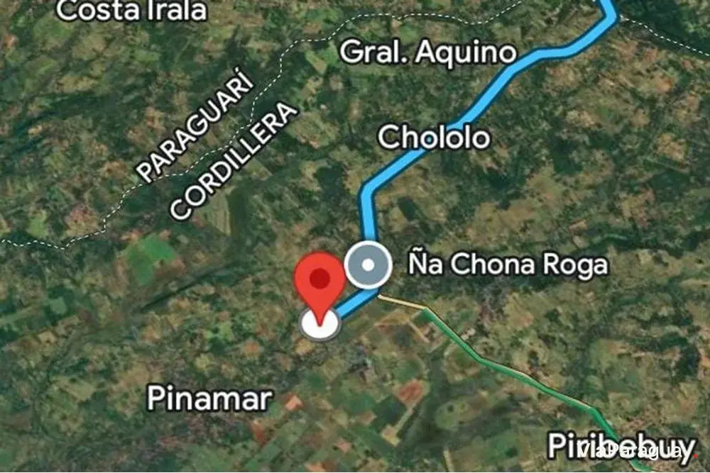 Land for sale in Piribebuy, Cordillera