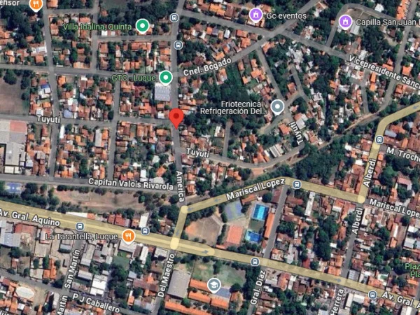 Terreno à venda no centro de Luque — 7.258 m²