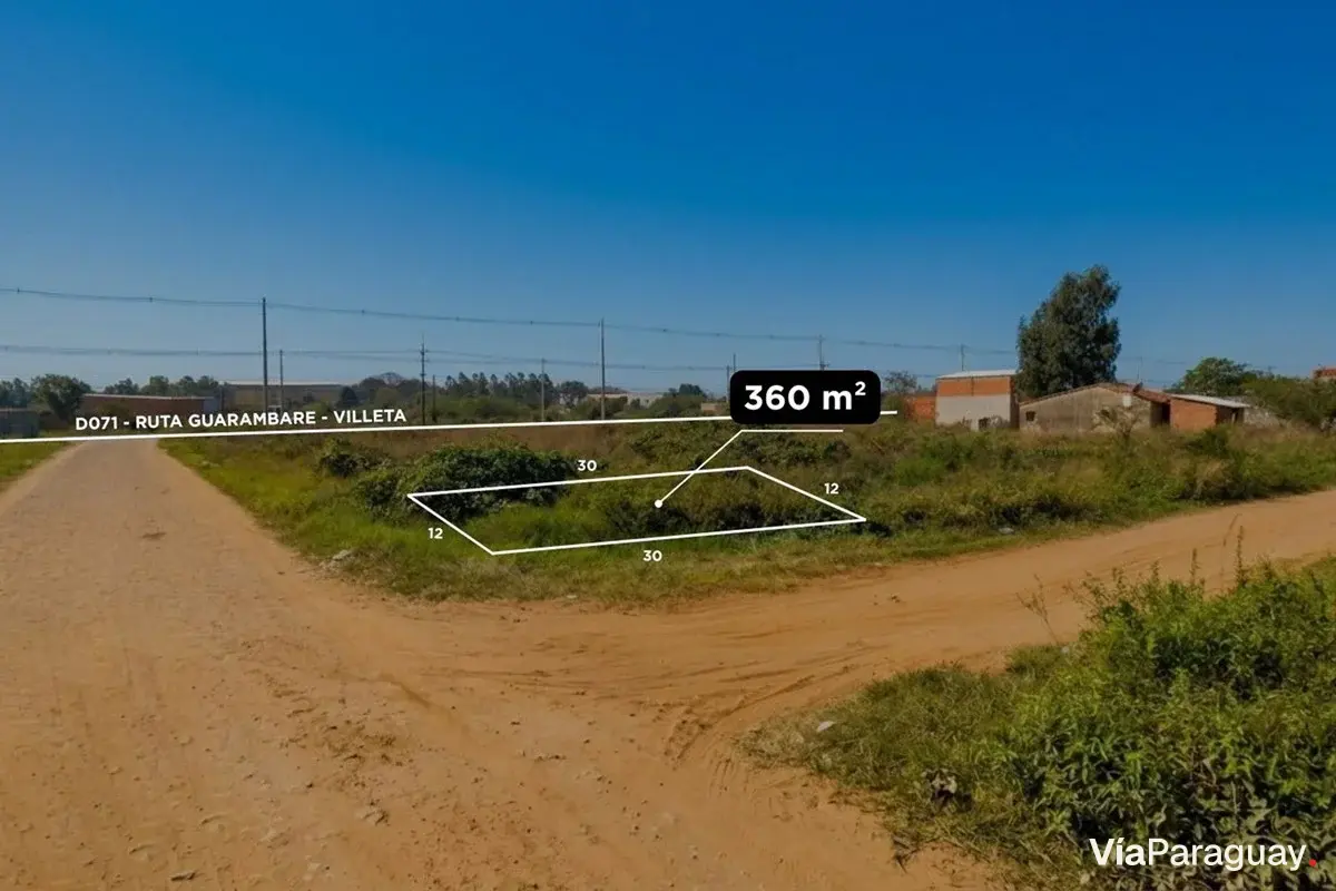 Terreno en venta en Rincón Loma'i, Guarambaré