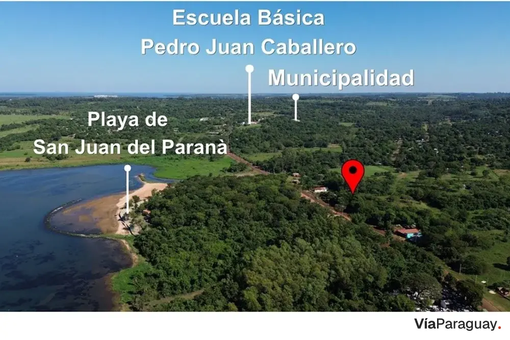 Land for sale in San Juan del Paraná, Itapúa