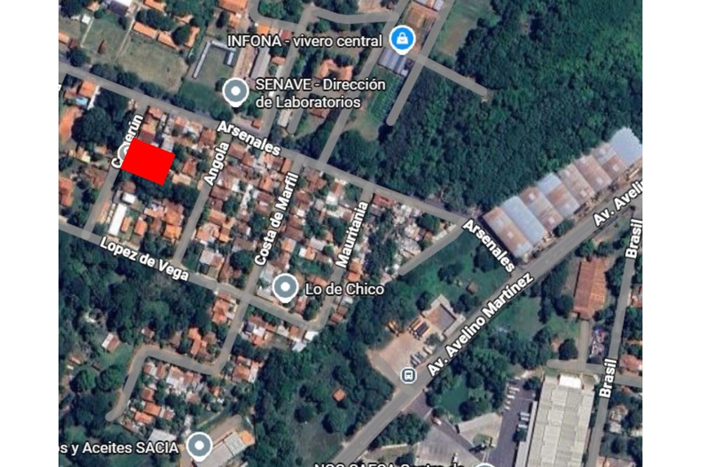 Terreno en venta en San Lorenzo, 420 m²