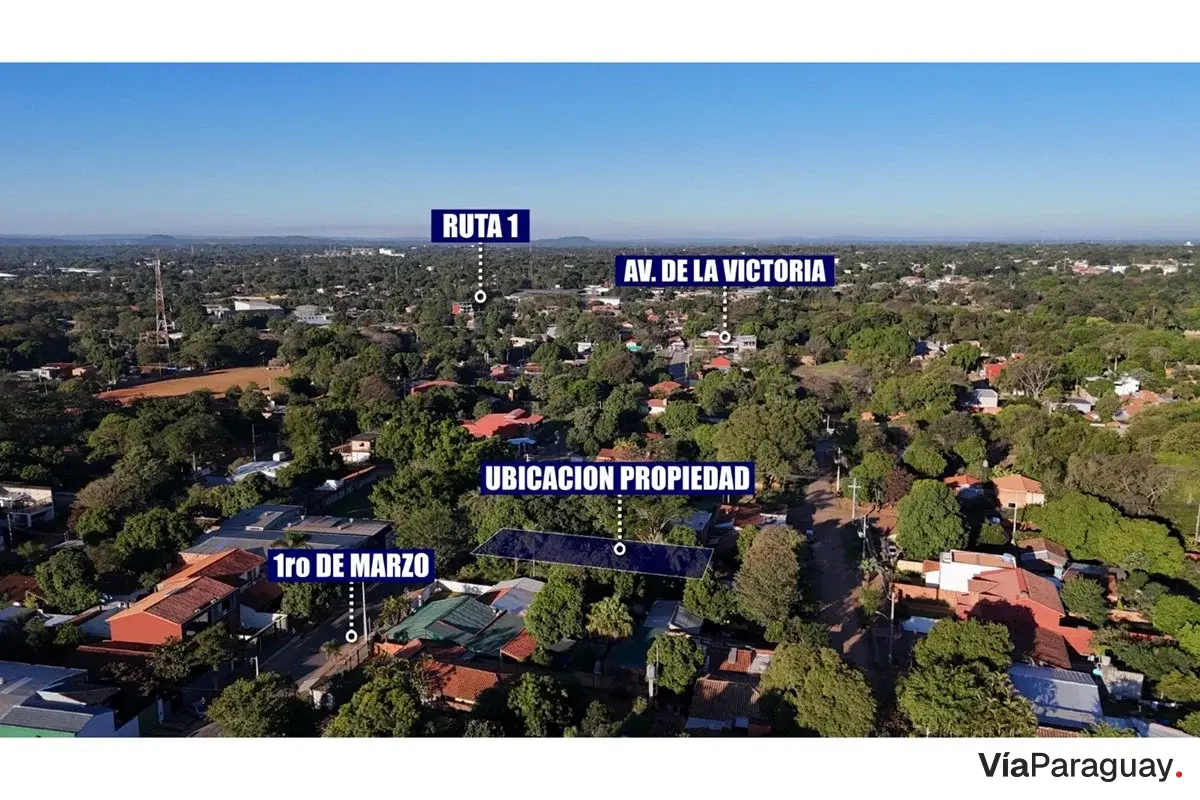 Terreno en venta en Santa Ana, San Lorenzo