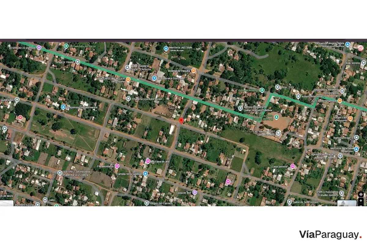 Terreno en venta en Santa Catalina, Julián Augusto Saldívar