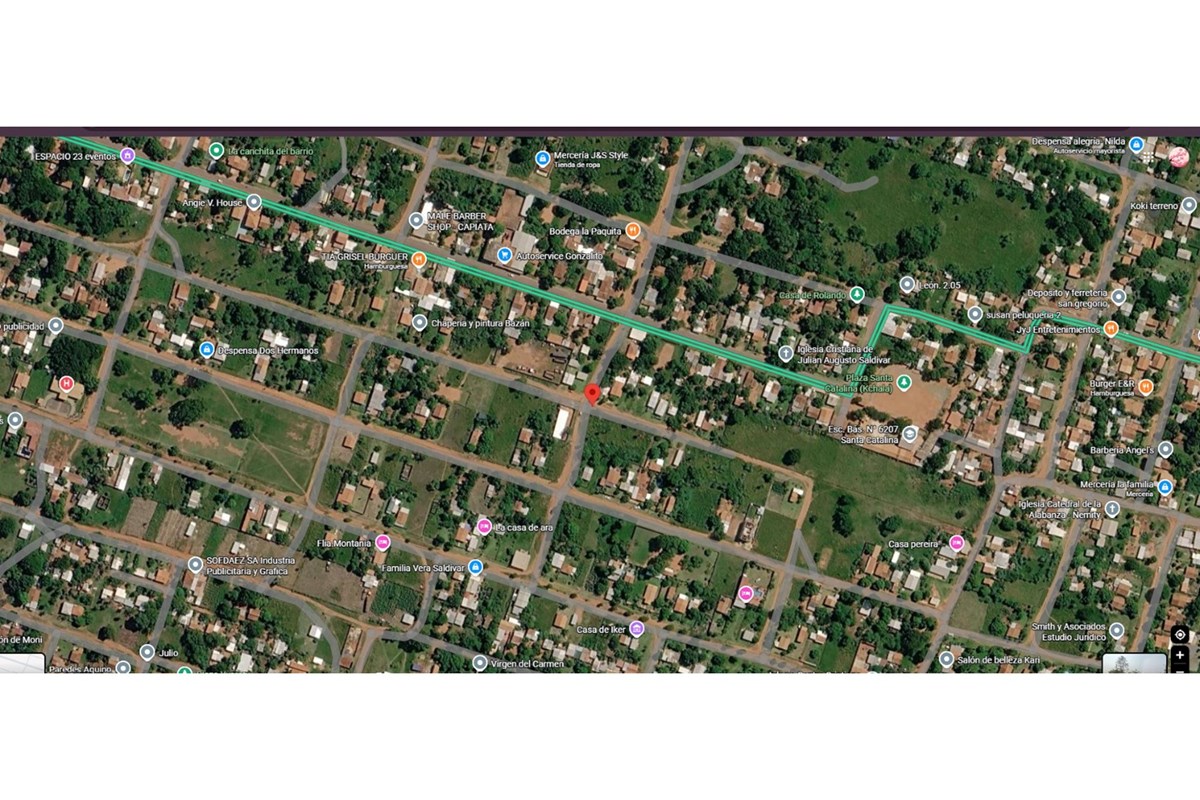Terreno en venta en Santa Catalina, Julián Augusto Saldívar