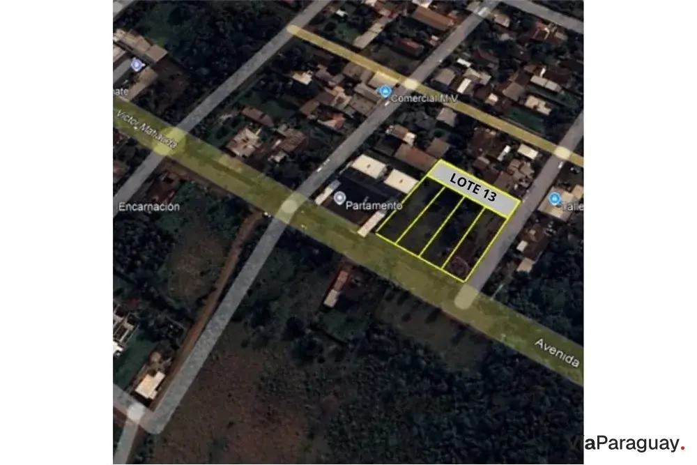Terreno en venta en Santa María, Encarnación