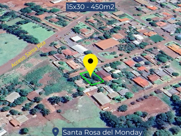 Terreno à venda em Santa Rosa del Monday, Alto Paraná