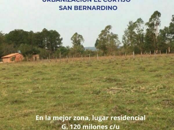 Terreno en venta en Urbanización El Cortijo, San Bernardino