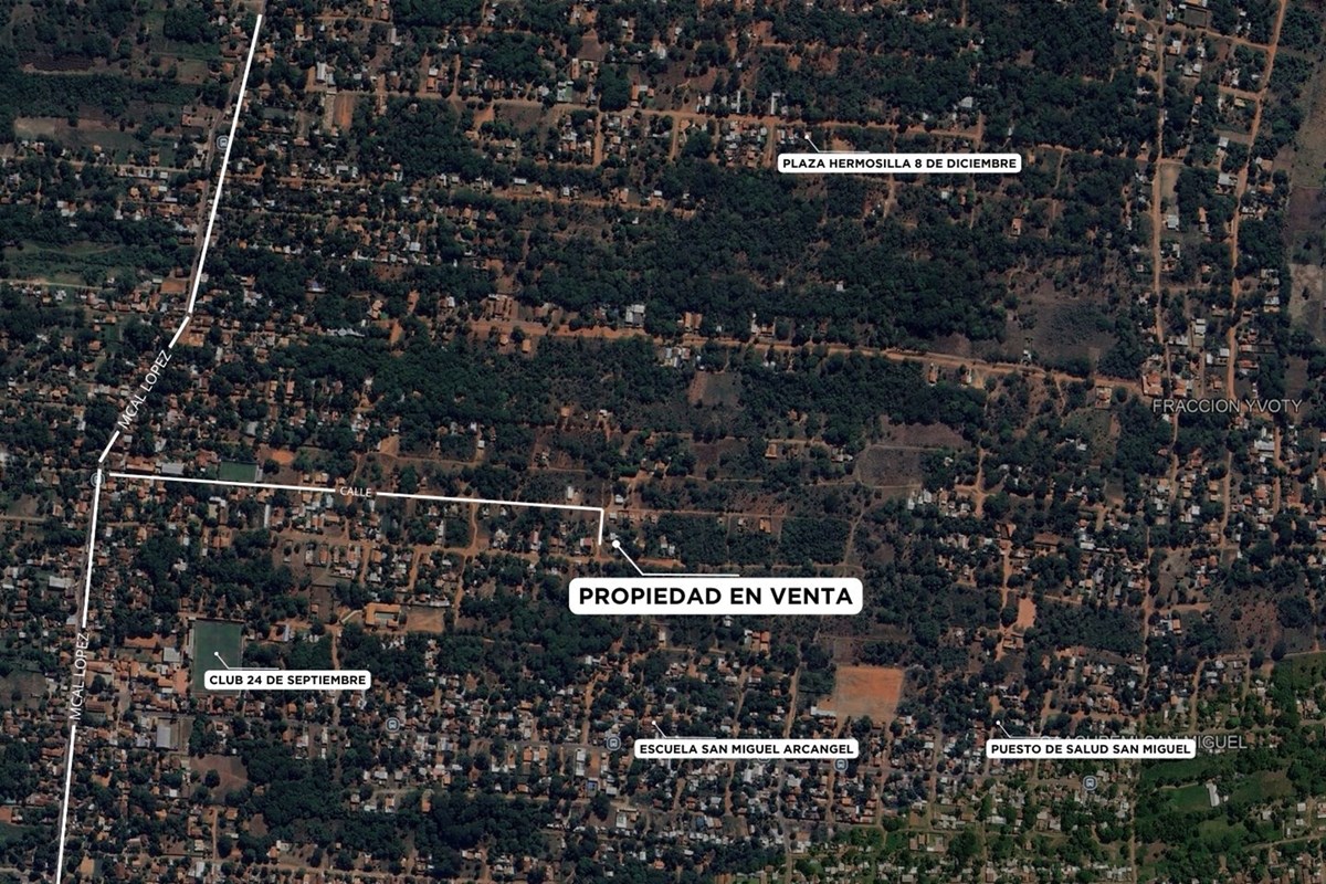 Terreno en venta en Valle Pucú, Areguá
