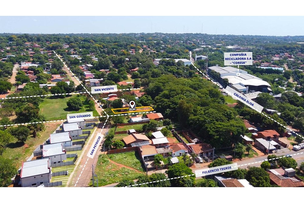 Terreno en venta en Villa Elisa, Central
