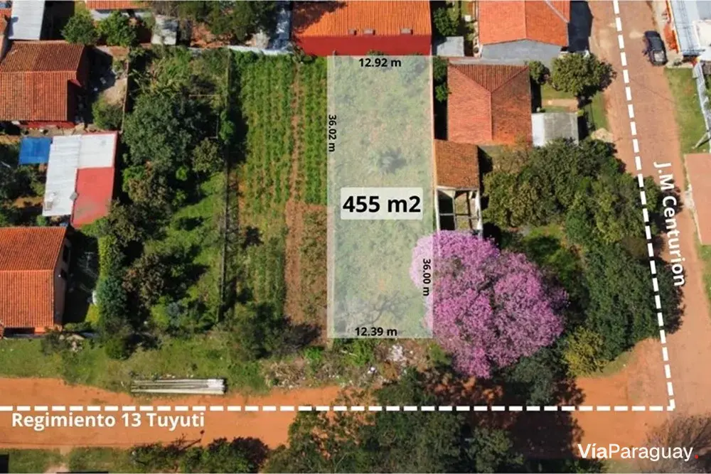 Terreno à venda em Virgen del Rosario, San Lorenzo