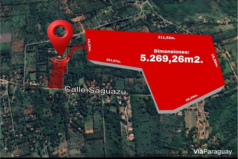 Terreno à venda em Yaguarón, Paraguarí