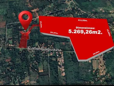 Terreno à venda em Yaguarón, Paraguarí