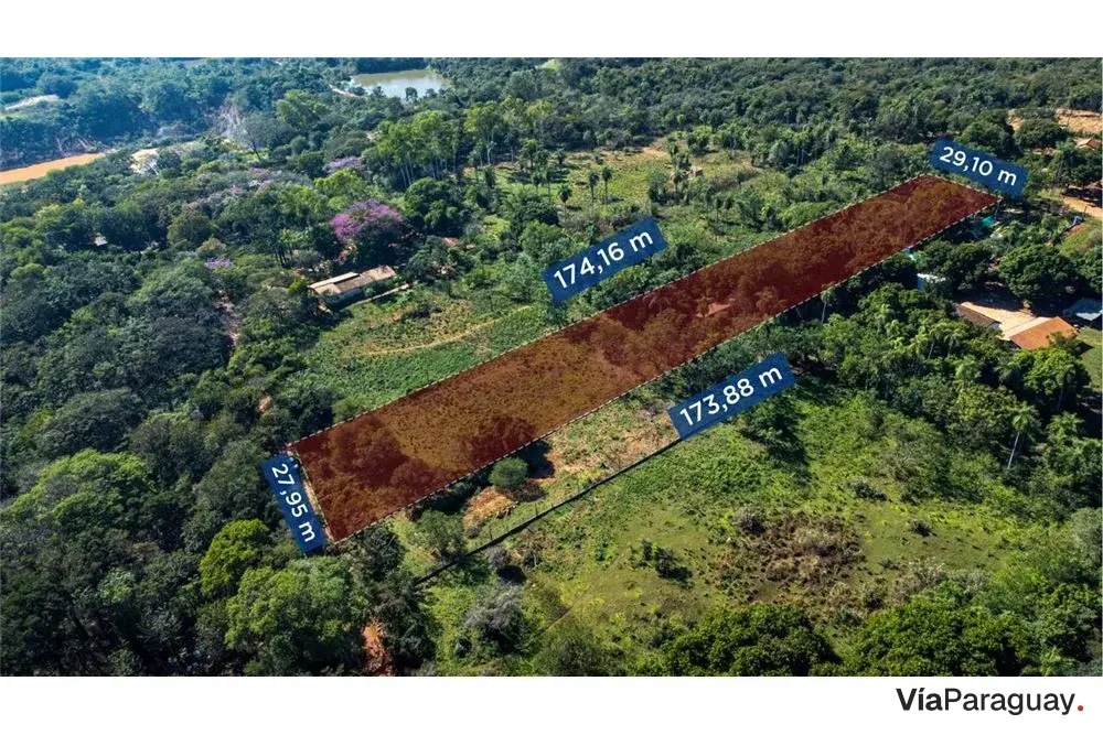 Terreno à venda em Ybyratý, Itauguá