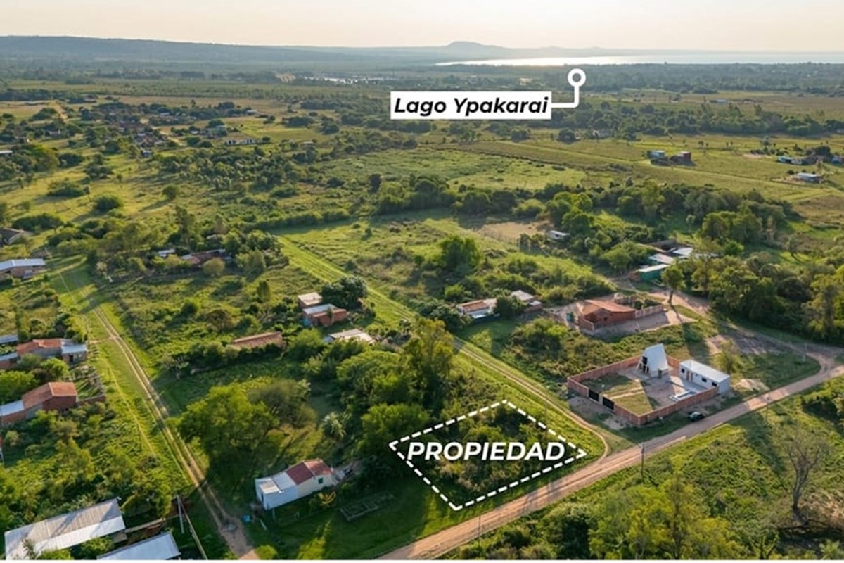 Terreno en venta en Ypacaraí, zona Hugua Hu