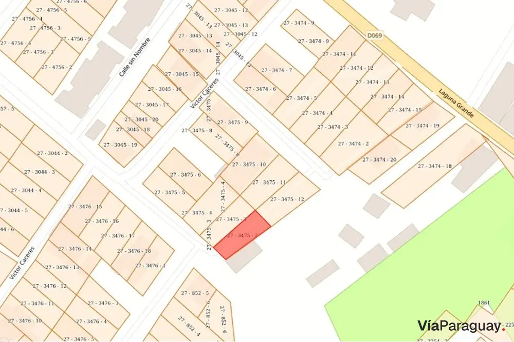 Land for sale in Toyotoshi area, San Lorenzo