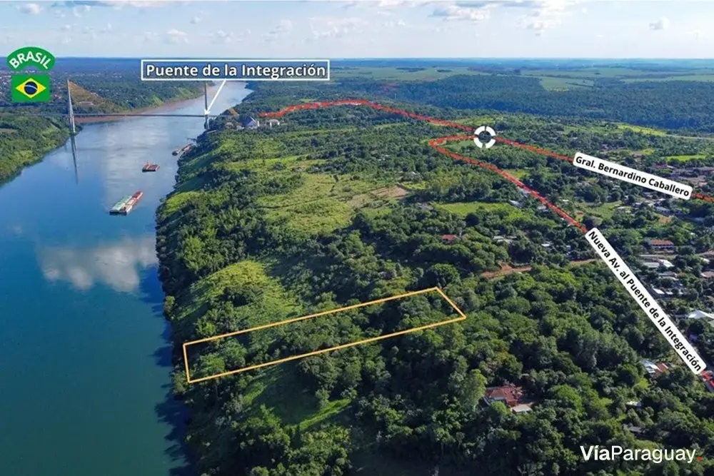 Terreno en venta frente al Río Paraná, Presidente Franco