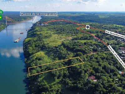 Terreno en venta frente al Río Paraná, Presidente Franco