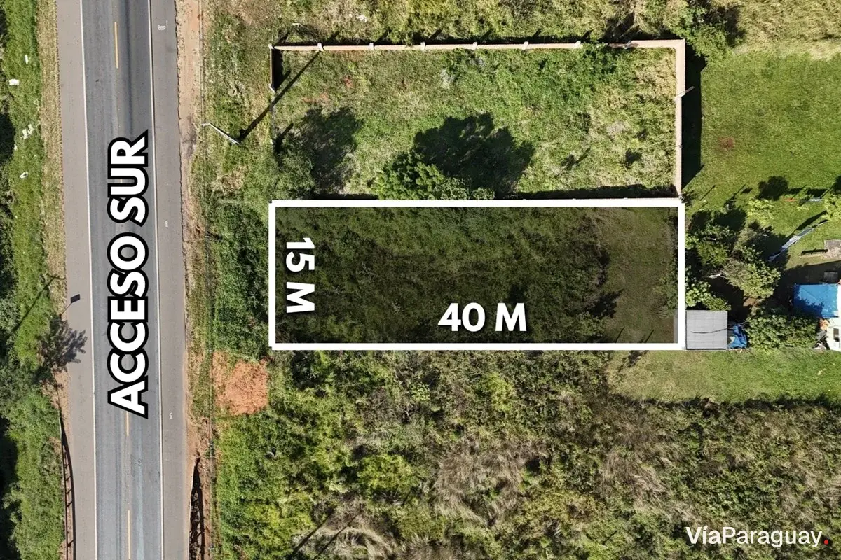 Terreno à venda na Acceso Sur, Guarambaré