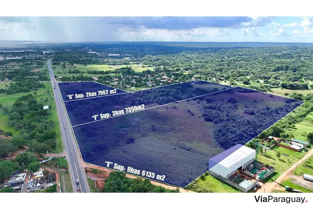 Terreno à venda no Acceso Sur, Ypané