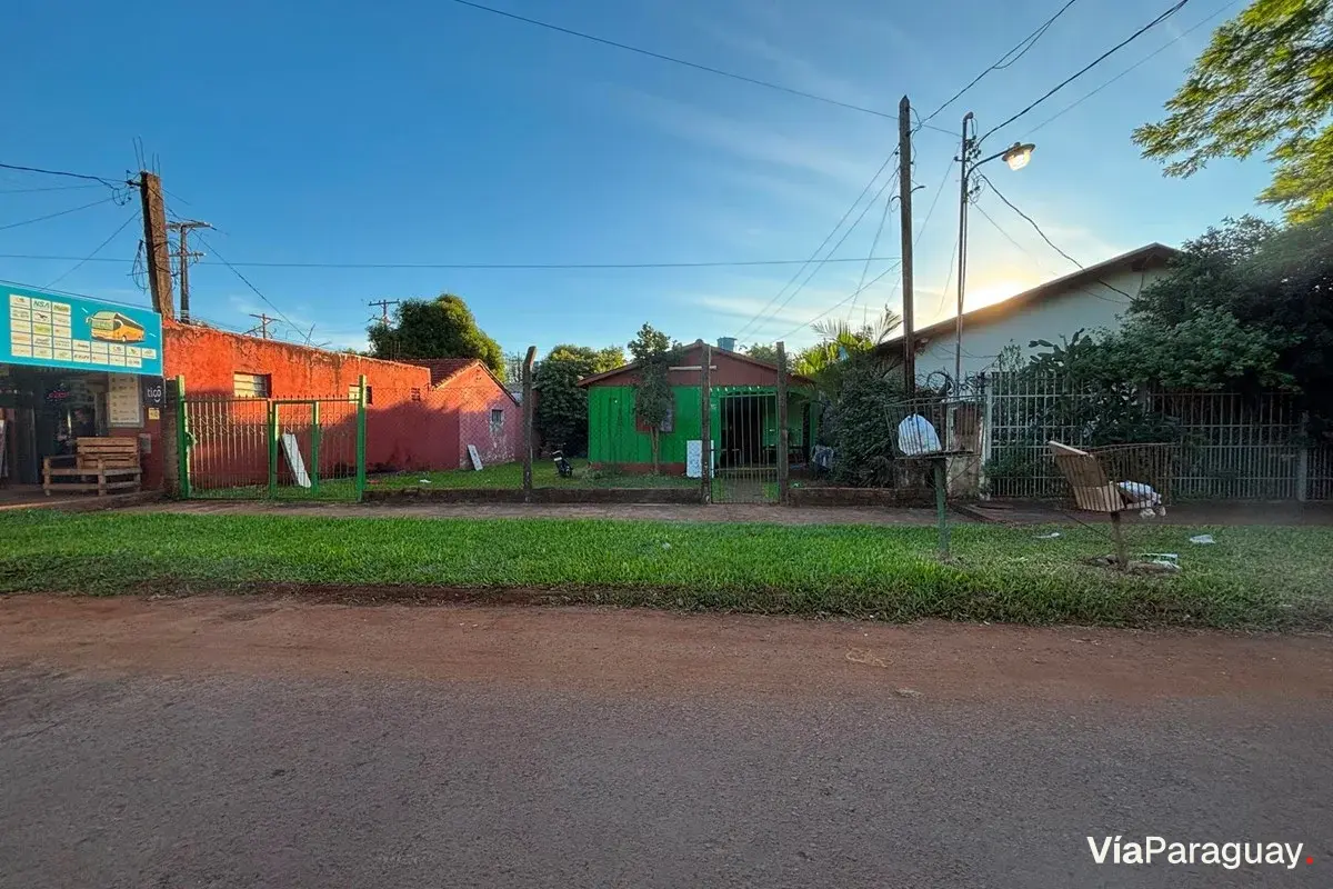 Land for sale on asphalt in Minga Guazú