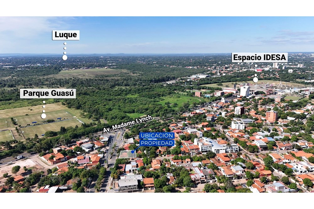 Terreno à venda na Av. Primer Presidente, Assunção