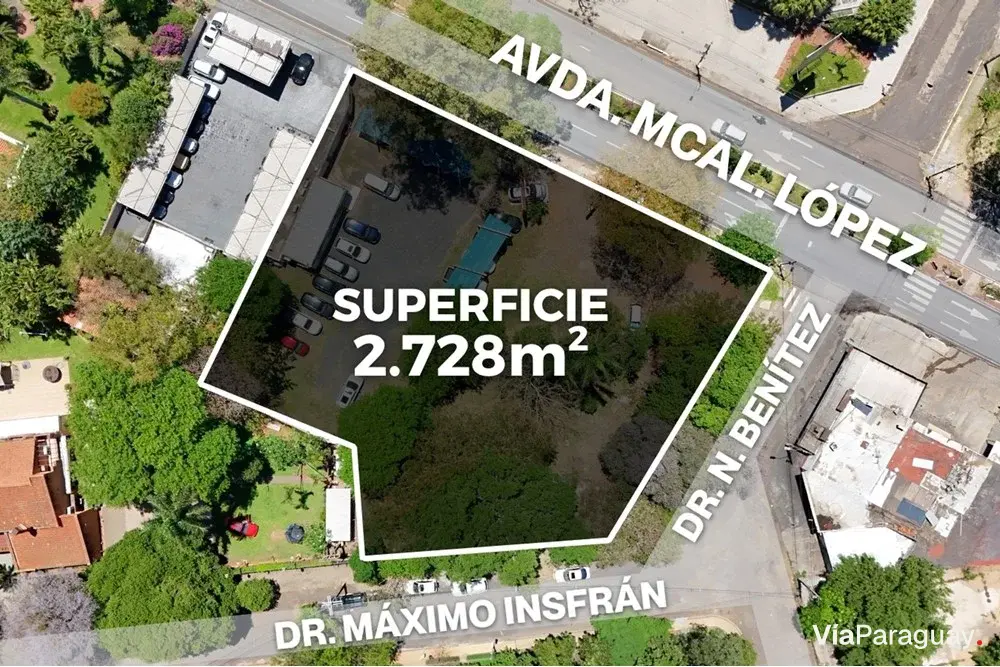Terreno en venta sobre Avda. Mcal. López, Villa Aurelia