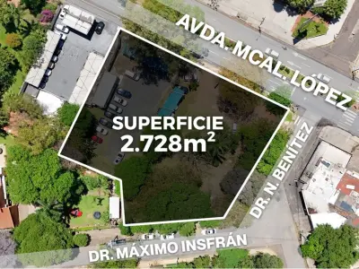 Terreno en venta sobre Avda. Mcal. López, Villa Aurelia