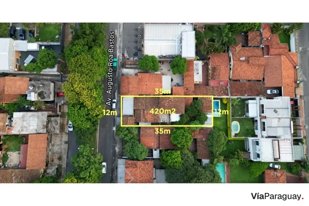 Terreno à venda sobre avenida em Lambaré