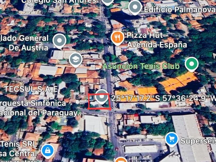 Terreno à venda na Avenida España, Assunção