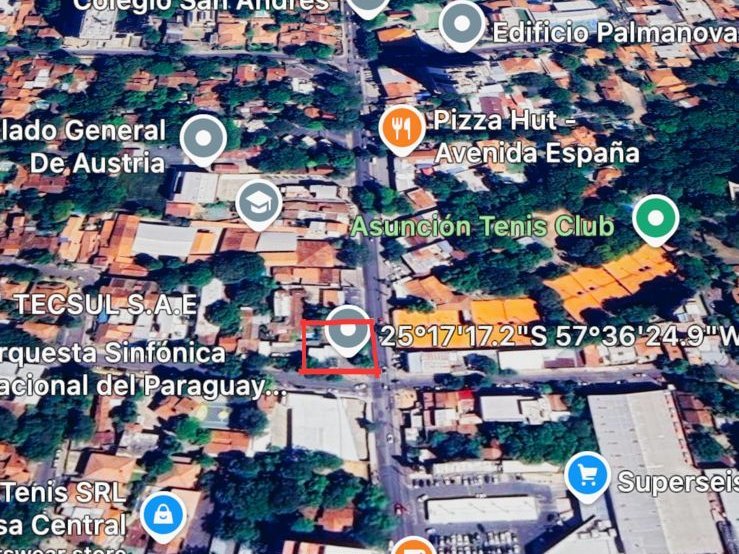 Terreno à venda na Avenida España, Assunção