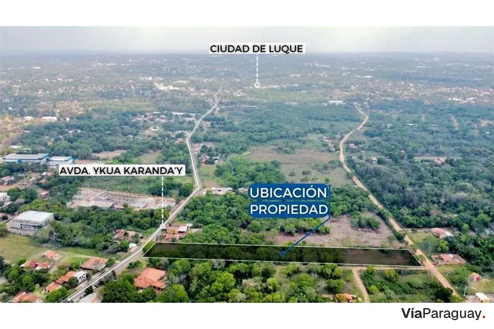 Terreno à venda na Avenida Ykua Karanday, Luque