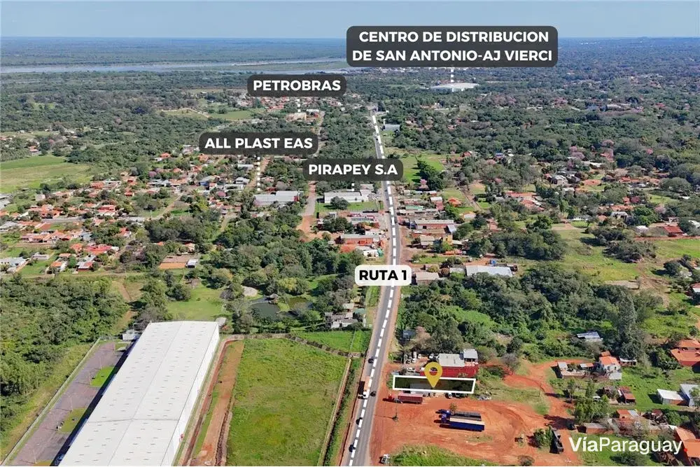 Terreno à venda na Rota 1, Ypané