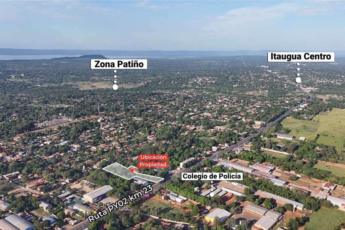 Terreno en venta sobre Ruta 2 en Capiata