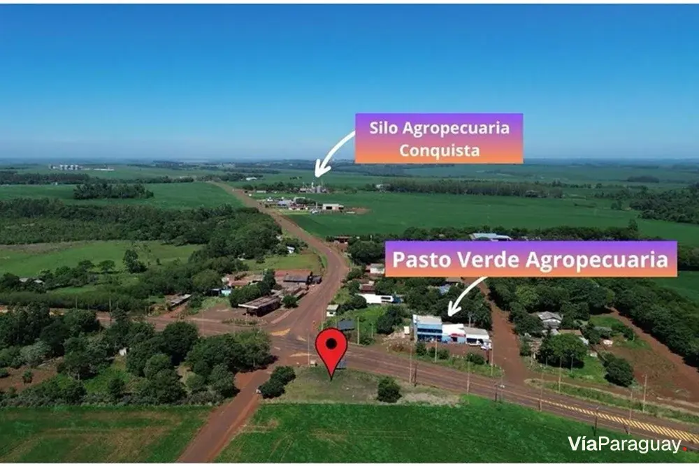 Land for sale on Route 6, Naranjal, Alto Paraná