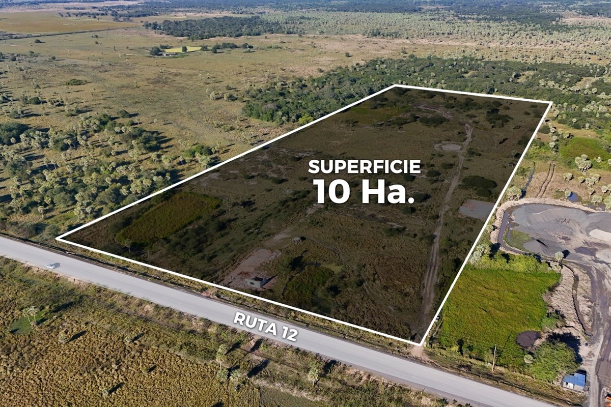 Terreno à venda sobre rodovia em José Falcón, Presidente Hayes