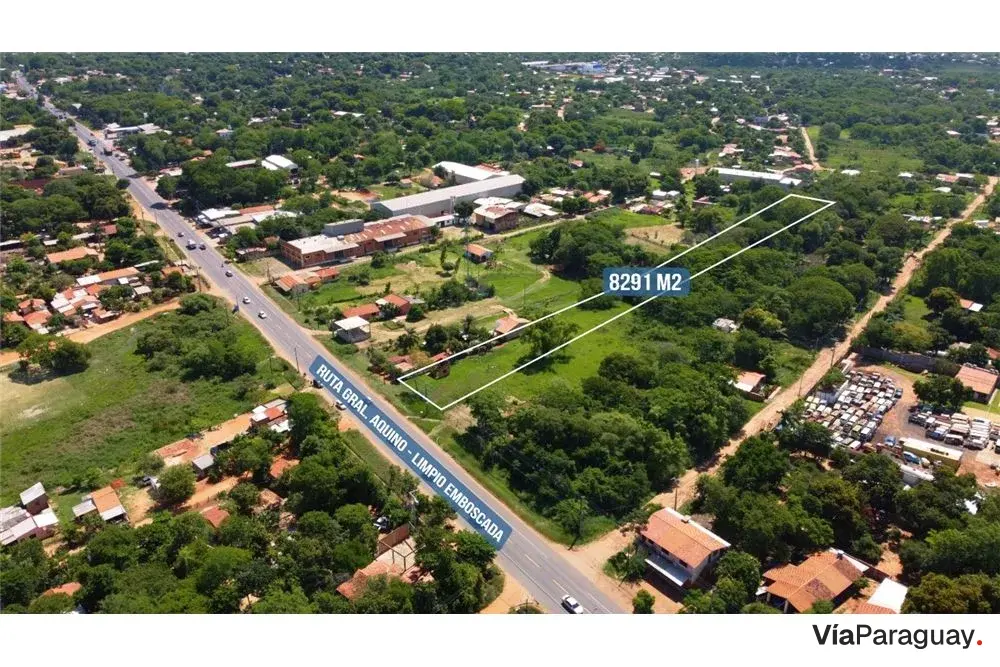 Terreno à venda na Rota III em Limpio