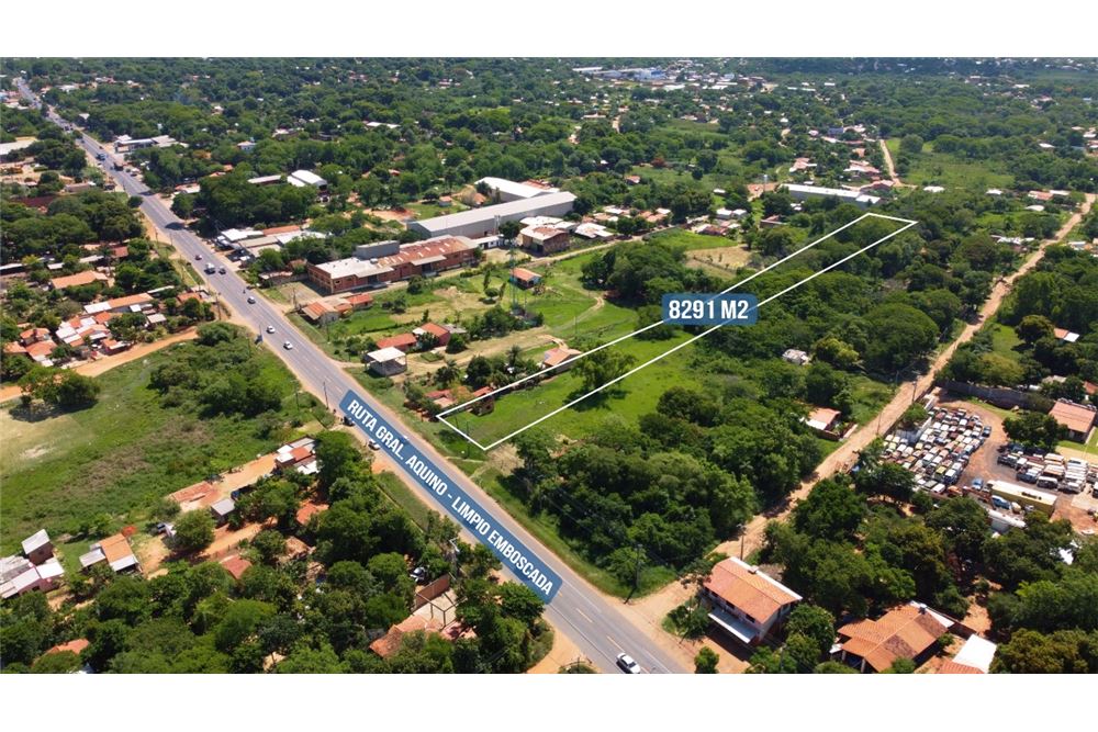 Land for sale on Route III in Limpio