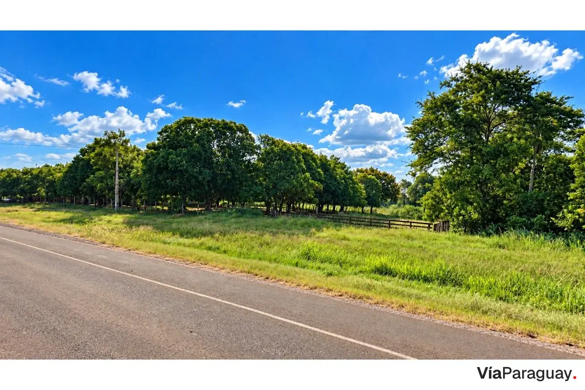 Terreno en venta sobre Ruta Nº5 en Yby Yau, Concepción