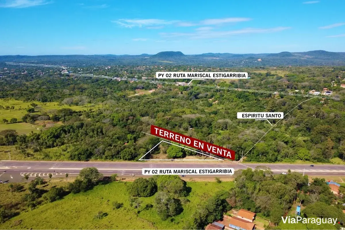 Terreno à venda na Ruta PY02, Caacupé